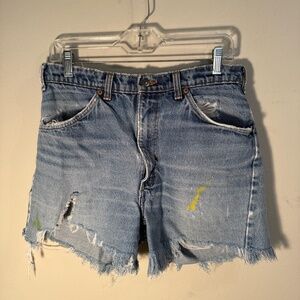Great Vintage Levi  Cut Offs 32" Waist, Unisex